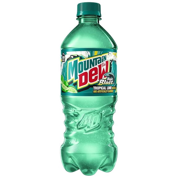 1x Mountain Dew Baja Blast 20oz