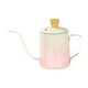 thumbnail image 1 of Hervidor de café con cuello de cisne de 600 ml, tetera versátil y elegante de 8,6 x 9,6 cm Gradiente rosa, 1 of 9
