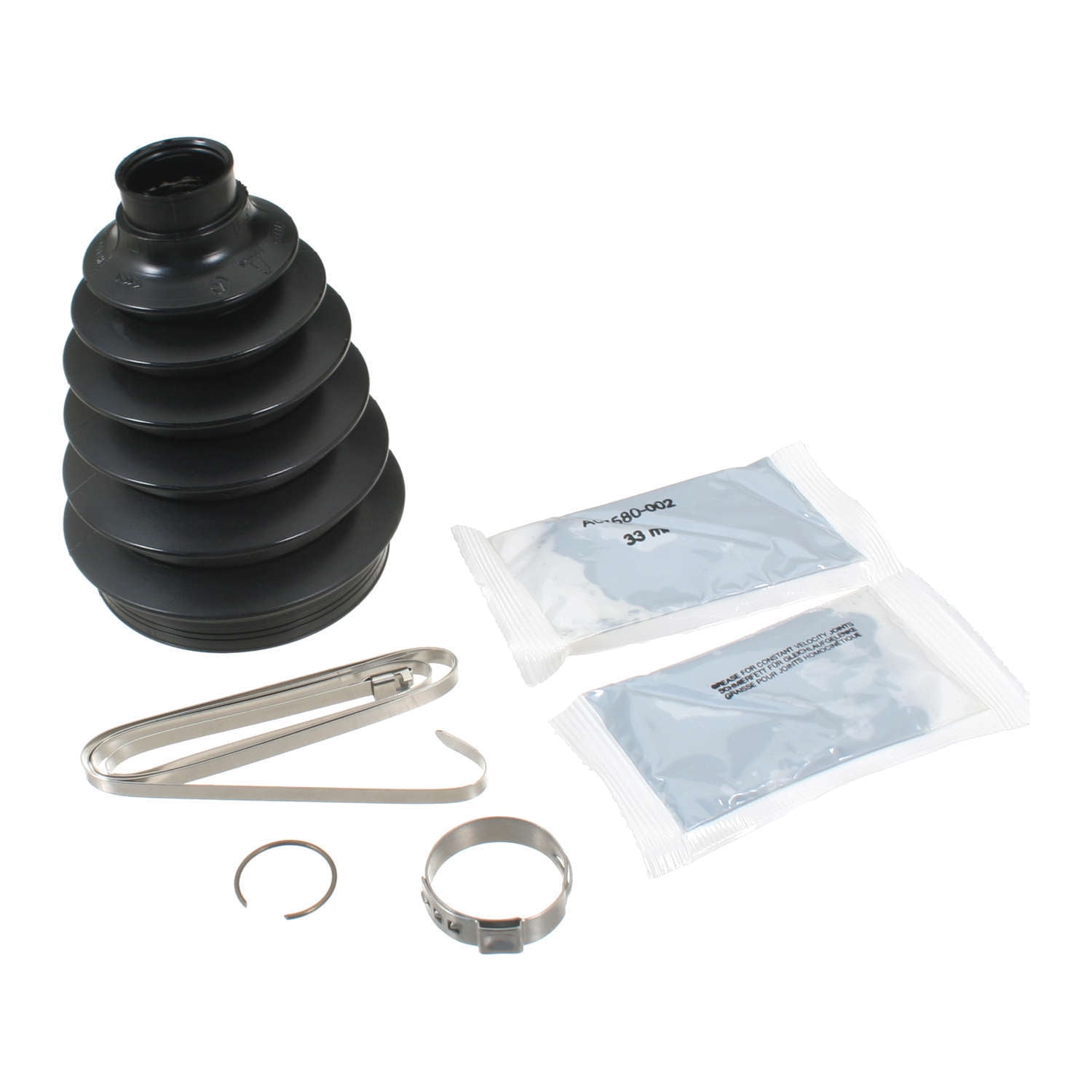 GKN Drivetech w/ Clamps & Grease CV Boot Kit