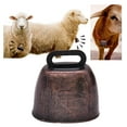thumbnail image 3 of Grazing Copper Bells Copper Loud Bell Small Metal Cow Bells Decpr For Animals, 3 of 3