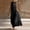 *Black, variant on ClodeEU Women's Sleeveless V Neck Button Down Maxi Dress,Casual Loose Shirt Dress with Pockets Black,Women's Plus L