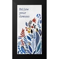 thumbnail image 2 of Del Sol, Ani 9x14 Black Modern Framed Museum Art Print Titled - Follow you Dreams, 2 of 5