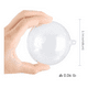 thumbnail image 2 of Juego De Adornos De Bolas De Navidad, 20 Unidades, Grandes, Xtellar Transparentes, 2 of 4