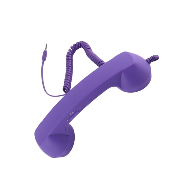 3.5mm Retro Telephone Handset, Radiation Proof Retro Phone Handset with Adjustable Tone, USB C Vintage Phone Receiver for Old Telephone