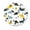 FFclock014, variant on ZXCXRQFa Silent Clocks Green Leaves Pattern Wall Clock Art Hanging Clocks Silent Non-Ticking Desk Clock Battery Operated Round Home Style Numeral Decorative Wall Clocks