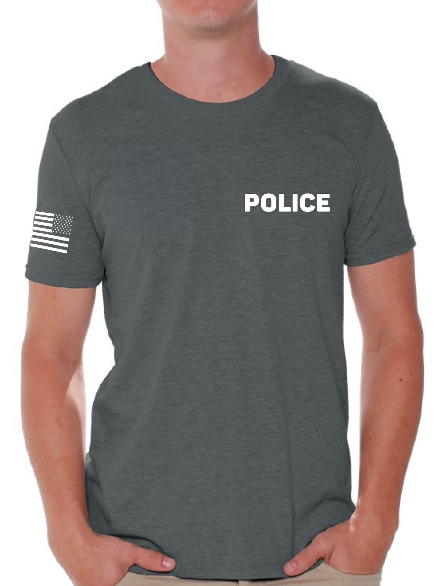 Awkward Styles Police Tshirt for Men 