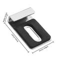 thumbnail image 2 of HEANUJJ 8Pcs Mirror Holder Clips for Glass Wall Mounting Assorted Color Shelf Brackets, 2 of 8