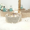 thumbnail image 5 of Dream Lifestyle Woven Cotton Rope Storage Basket Natural Cotton Rope Baby Nursery Bin Small Dog Cat Toy Box Gift Baskets Rectangular Table Organizer for Living Room Bathroom Bedroom Closet, 5 of 8