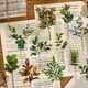 thumbnail image 2 of Pegatinas de mariposas con flores y cuenta de mano del Museo de Historia Natural Bolsa de pegatinas retro para niños con cuenta de mano, 2 of 5