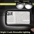 thumbnail image 2 of CHUANK Square Hand- Foldable Magnifying Glass with LED Lighting, 2 of 7