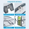 thumbnail image 5 of Clear Bag Mochila Transparente Transparent Backpack Stadium Approved, MiniClear Bookbag, Durable PVC Waterproof, Heavy Duty Backpack for Men Women, 5 of 6