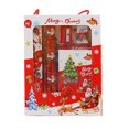 thumbnail image 1 of Christmas Stationery Gift Set, Include 2 Christmas Pencil Eraser Ruler Sharpener Xmas Decoration Sets Stationary Gift Set Xmas, Snowman Shape Stationery, 1 of 8