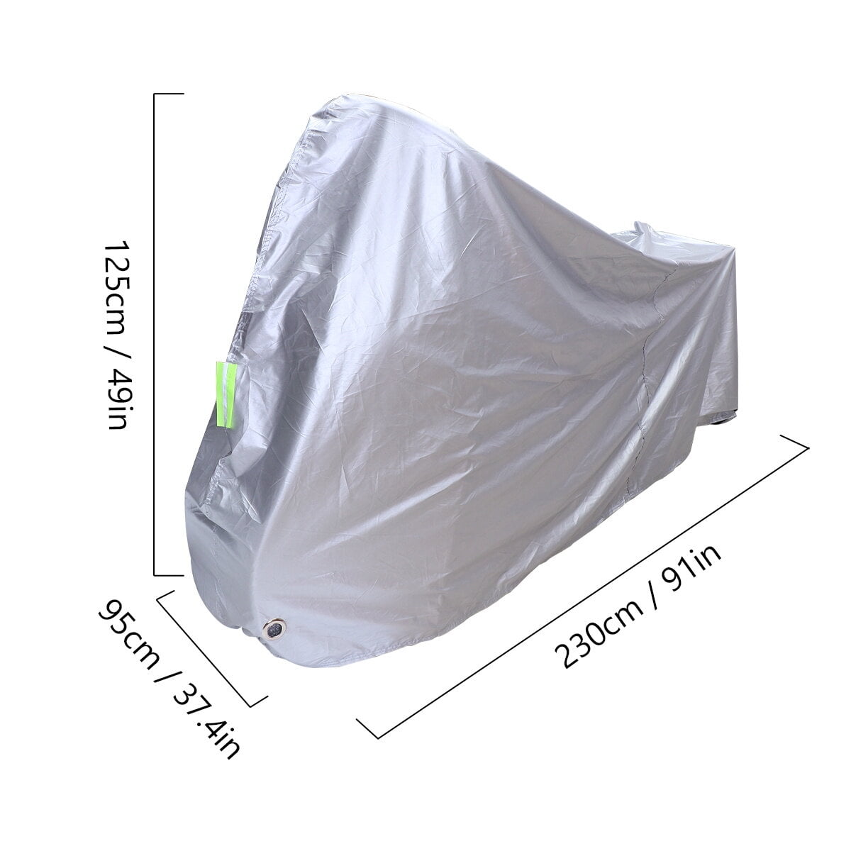 Motorcycle Cover Motorbike Universal Weather Resistant Rain Outdoor Motorbikes Shelter Storage