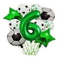 thumbnail image 3 of Juego de fútbol Digital verde, globo de película de aluminio, Fiesta Temática de la Copa del Mundo, decoración de cumpleaños, 12 Uds.,3, 3 of 7