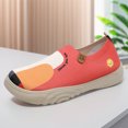 thumbnail image 4 of Zapatos casuales Likrtyny para Mujer sin cordones naranja 39, 4 of 9