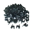 thumbnail image 5 of Amamax Cable Clips Black RG6, Pack of 2 Bags - 100 Clips per Bag for Effective Cable Management, 5 of 5