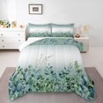 thumbnail image 1 of Erosebridal Tree Eucalyptus Leaves Bedding King Comforter Set,Tree Branches Bedding Sets King with Comforter,Botanical Decor,Reversible,Breathable,3-Piece, 1 of 7