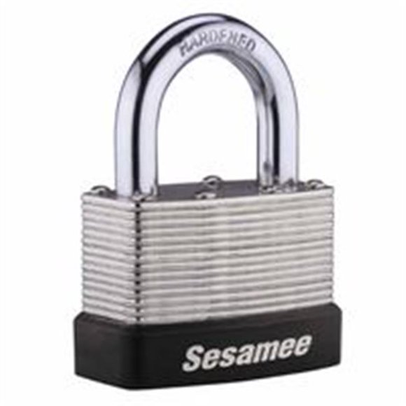 Ccl 197-436 Sesamee Keyless Padlock, 1.88 Body, 1 x 0.31 Shackle, Brass