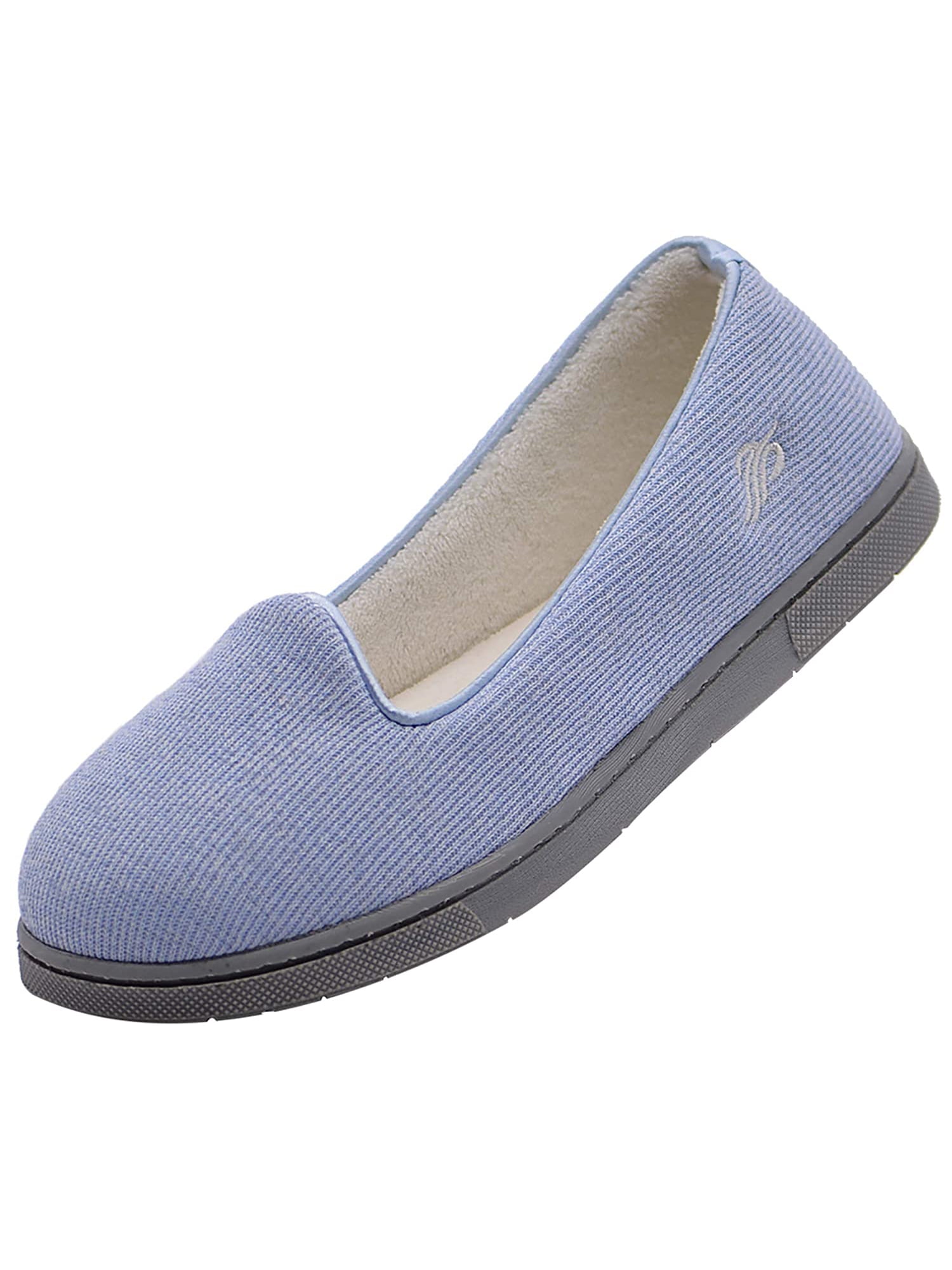 Women's Light Breathable Slippers with Nonslip Sole - Walmart.com