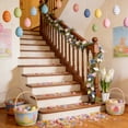 thumbnail image 4 of JASKFLY Easter Egg Vines Colorful Spring Decor with Rattan and Floral Branches for Home(185cm), 4 of 9