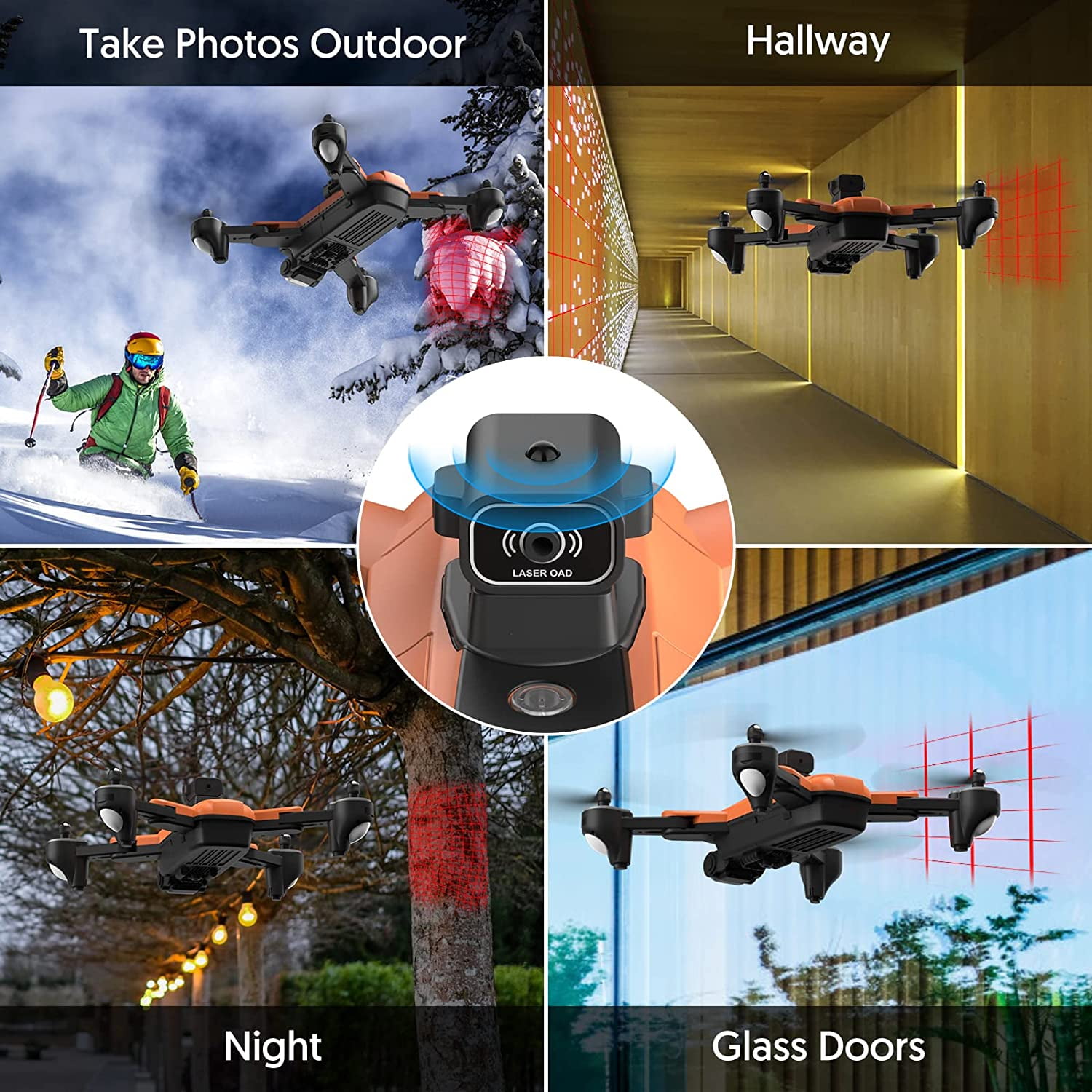 UUGEE RC Drone with Camera for Kids Adults 4k Quadcopter FPV Video HD Camera Drones for Beginne,Christmas Birthday Gifts
