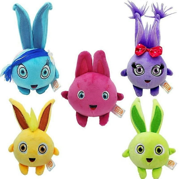 5 Piece Set Bunny Doll Plush Toy Doll Sunshine Bunny Doll Children Plush Doll