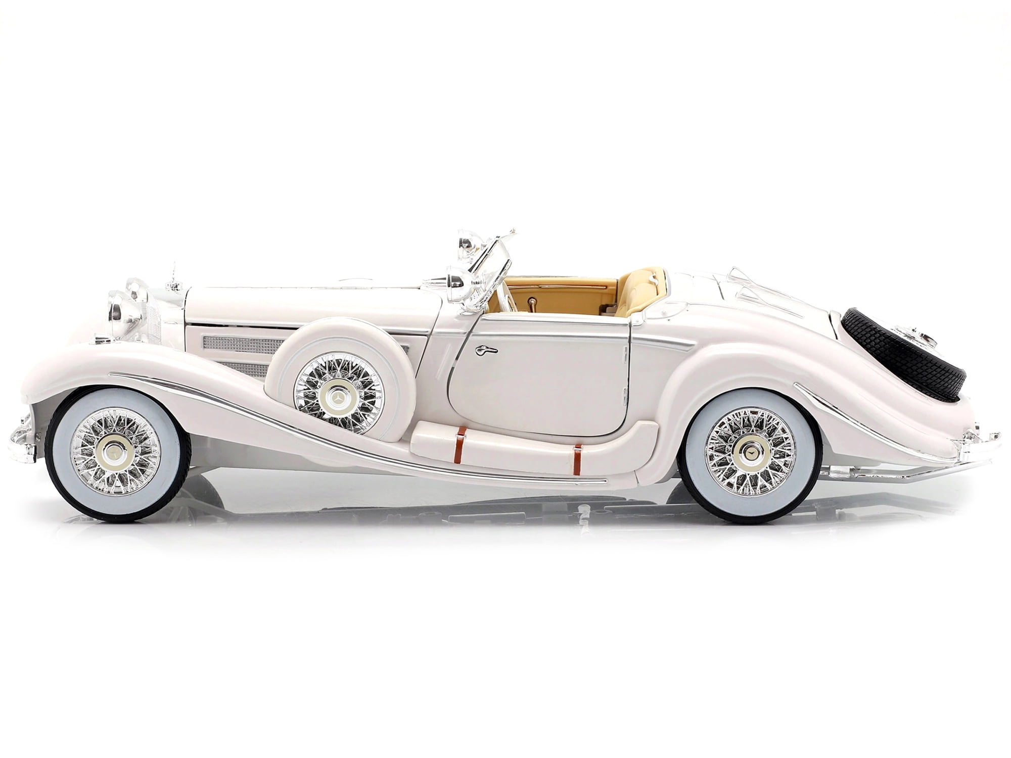 1/18 1936 年 メルセデスベンツ 500K 全開閉 1/18 ブラック 1⁄18 1936 メルセデスベンツ ミニカー 500K 全開閉 ブラック