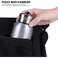 thumbnail image 2 of LANFENG Mini Vacuum Flasks Travel Thermos for Water & Drinks 10.15oz 300ML - Leak Proof Stainless Steel Small Cup - Silver, 2 of 7