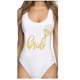 thumbnail image 1 of Suministros para despedida de soltera, traje de baño de una pieza para novia y equipo de novia, traje de baño para mujer, ropa de playa, decoración para fiesta de boda oso de fresa Electrónica, 1 of 3
