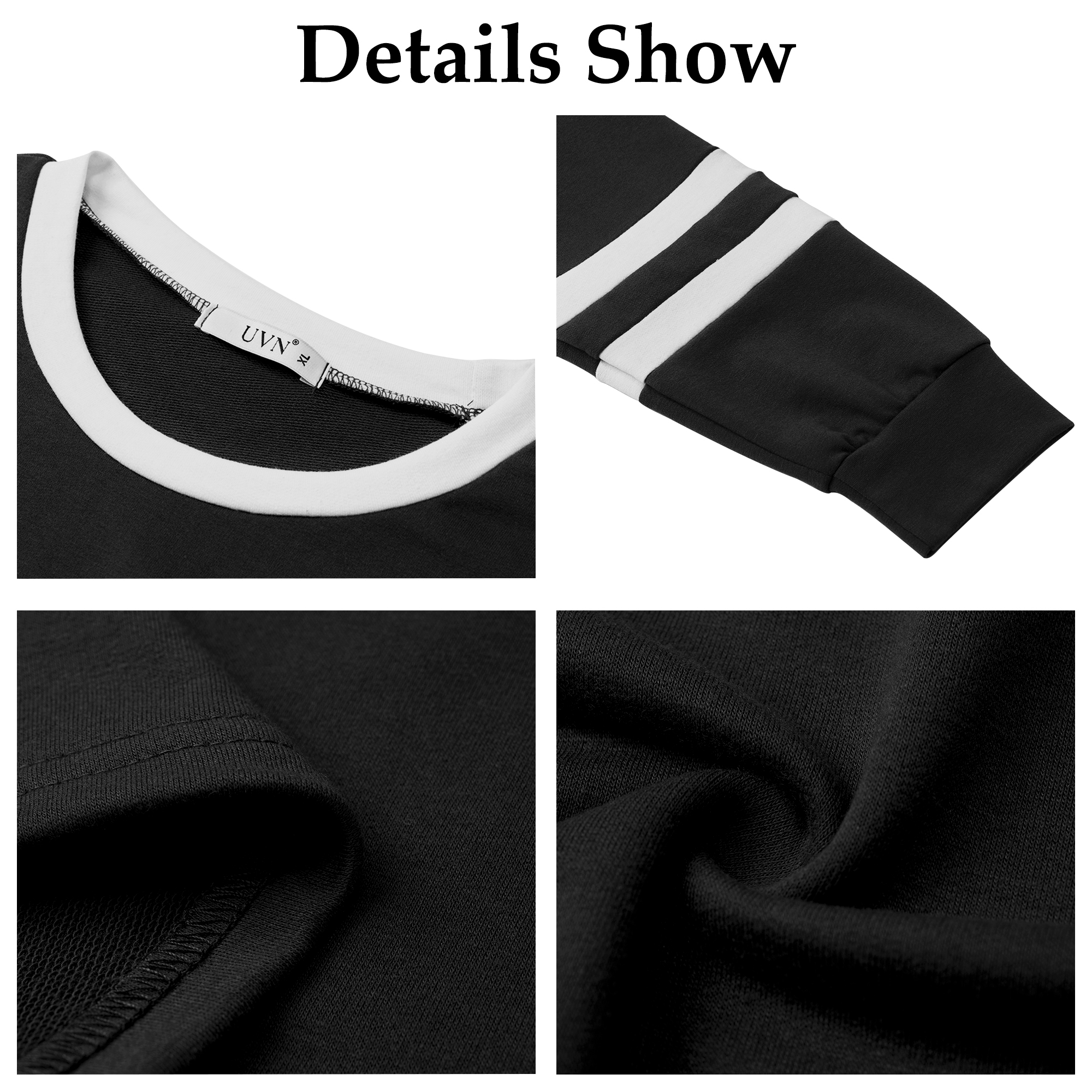 Shine Up Women's Striped Sweatsuit 2-Piece Tracksuit Set photo 7