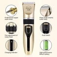 thumbnail image 4 of SHAR Professional Dog Clipper, Pet Hair Trimmer, Quiet USB Rechargeable Hair Clipper for Large/Long/Short/Curly Dogs and Cats, 4 of 5
