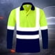 thumbnail image 4 of Sudadera de alta visibilidad para hombre - Poliéster y spandex, reflectante, ropa de trabajo de seguridad, 4 of 5