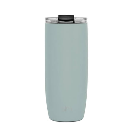 Simple Modern Voyager 20oz Stainless Steel Travel Mug with Insulated Flip Lid Powder Coat Seaglass Sage