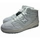 thumbnail image 3 of Men's New Balance 650 High Top Triple White Athletic Shoe / BB650RWW / Size 11, 3 of 6
