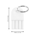 thumbnail image 3 of CNKOO 5pcs Paper Towel Keys Paper Dispenser Keys Toilet Paper Dispenser Replacement Keys, 3 of 6