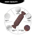 thumbnail image 5 of Salouo African Women Pattern Cute Bolster Pillow,Cylindrical Pillow Long Pillow for Bed Round Side Pillow for Knee/Leg/Neck ,- Length 24.4" x 9.8" Diameter, 5 of 8