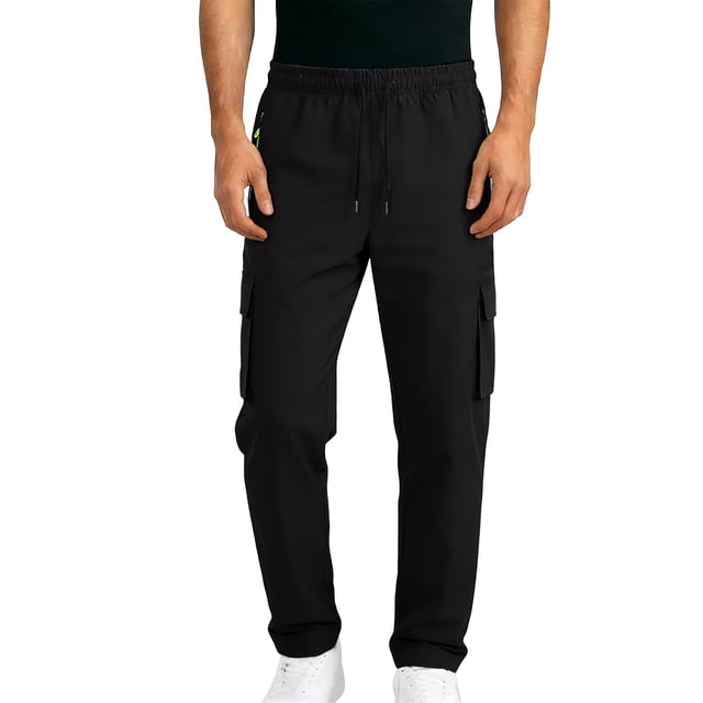 Pantalon de Plein Air Quotidien pour Hommes, Durable et Polyvalent, avec Jambe Droite et Coupe Confortable pour la Randonnée, le Cyclisme et l'Extérieur