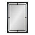 thumbnail image 3 of Kate and Laurel Audubon Modern Rectangle Wall Mirror, 24 x 36, Black, Farmhouse Mirror for Wall, 3 of 8