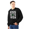thumbnail image 3 of Kiss Me Im Irish Classic Saint Pattys Sweatshirt for Men or Women Brisco Brands L, 3 of 6