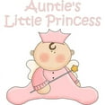 thumbnail image 2 of CafePress - Auntie's Little Princess (Bab Infant Bodysuit - Baby Light Bodysuit, Size Newborn - 24 Months, 2 of 4