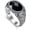 7, variant on 925 Sterling Silver Black Onyx Ring for Men Women Faceted Cut with Vintage Pattern Mens Silver Ring Black Onyx Rings for Women Sizes 7 to 12
