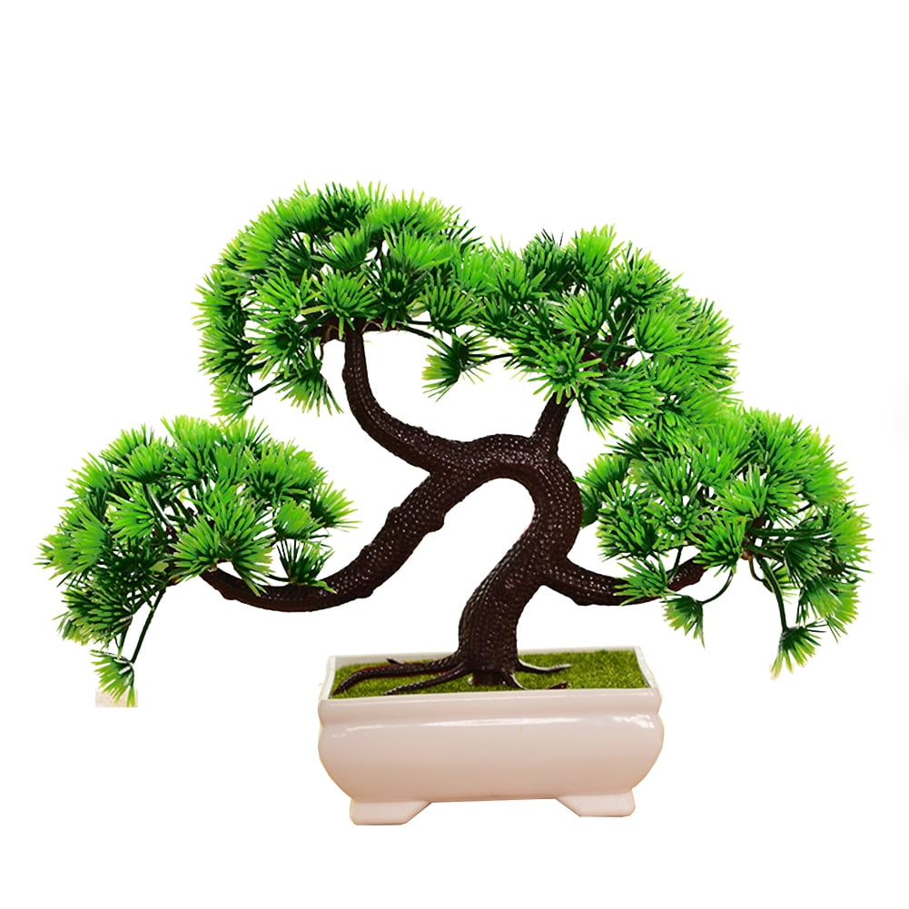 Green Leaves Artificial Ivy Silk Fake Bonsai Plant Tree Home Room Decoration