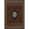 thumbnail image 2 of United Weavers Brunswick Avalon Southwestern Border Area Rug, Brown, 3'11" x 5'3", 2 of 2