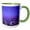 Green/White, variant on 3drose, Arizona, Grand Canyon Np, Point Imperial - Us03 Bja0040 - Jaynes Gallery, 11oz Two-tone Green Mug