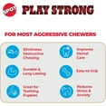 thumbnail image 4 of SPOT Play Strong Bone Durable TPR Dog Chew Toy for Aggressive Chewers, Virtually Indestructible Treat-Fillable Toy for Small and Medium Dogs & Puppies, 4.5 Inch, 4 of 15