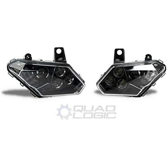 Can-Am Maverick X3 (2017-21) Black LED Headlights (PAIR) 710004658 710004659