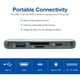 thumbnail image 5 of Hub USB C Verbatim 6 en 1 con PD de 100 W, USB 3.0, SD, HDMI 4K, 5 of 8