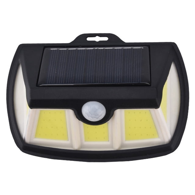 Solar Wall Lamp Human Induction Wall Lamp 3 Lighting Modes 8~10 Meters Induction Distance Waterproof IP44 28LED 42LED 68COB 90COB