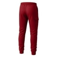 thumbnail image 3 of RongHuan Cargo Sweatpants for Men Casual Drawstring Elastic Waist Jogger Sweatpants Classic Fit Tapered Athletic Pants Outdoor Hiking Pants with Pockets, 3 of 5