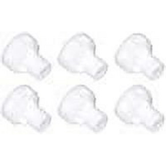 Nispira Disposable Air Inlet Filter Replacement Compatible with Devilbiss Pulmoneb Pulmo-Aide 3655D, 6 Units